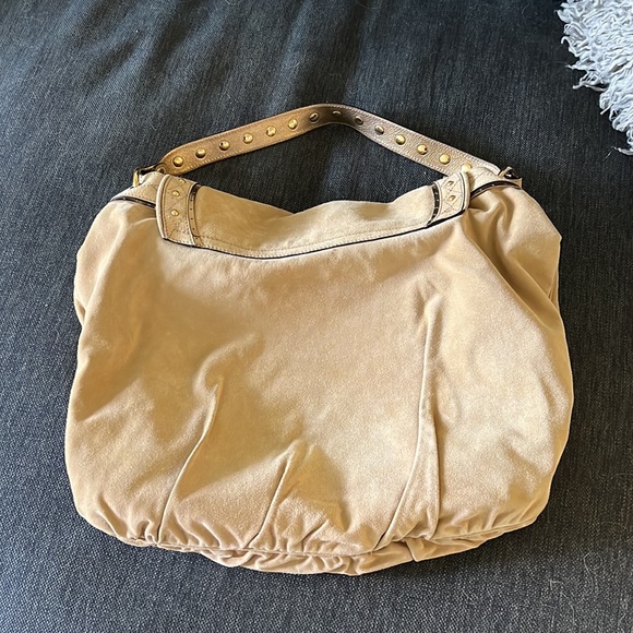 Gucci suede large hobo shoulder bag - Picture 8 of 12